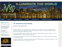 Tablet Screenshot of greenconti.nl